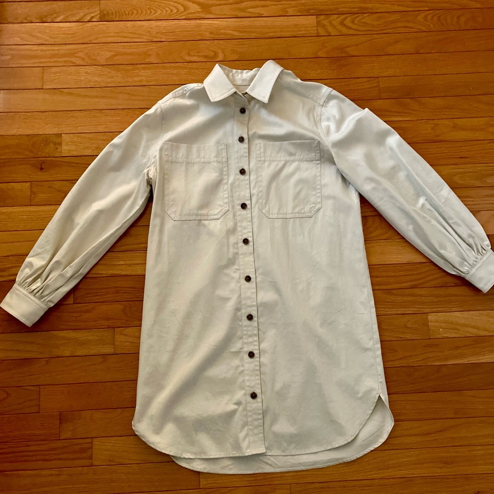 Banana Republic tunic-shirt-jacket